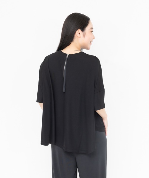 meeny miny(ミーニーマイニー)の「【京都府立植物園】ユキミバナTシャツ(Tシャツ/カットソー・レディース・ブラック/ホワイト・MEDIUM)」の4枚目の写真