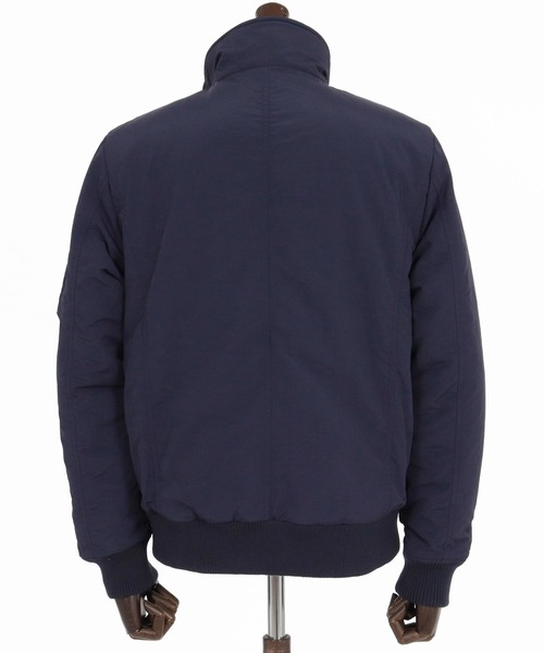 wjk reluxe(ダブルジェーケーリラックス)の「mj11773- Padded Stand Collar MA-1 中綿MA-1ジャケット(WR26W-03)(MA-1・メンズ・オリーブ/ブラック/ネイビー・L/M/S)」の12枚目の写真