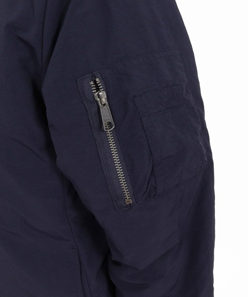 wjk reluxe(ダブルジェーケーリラックス)の「mj11773- Padded Stand Collar MA-1 中綿MA-1ジャケット(WR26W-03)(MA-1・メンズ・オリーブ/ブラック/ネイビー・L/M/S)」の16枚目の写真