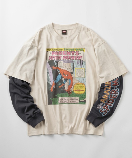 MARVEL Spider-Man/Avengers/Blackprint длинная футболка с принтом, унисекс, в стиле пигментной обработки
