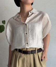 Jena espace merveilleux | 袖ギャザーシャツ(シャツ/ブラウス)
