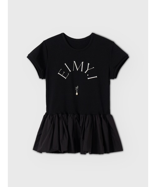 EIMY ISTOIRE(エイミーイストワール)の「EIMY BALLOON TOPS(Tシャツ/カットソー・レディース・ホワイト/グレー/ブラック・FREE)」の2枚目の写真