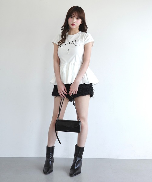 EIMY ISTOIRE(エイミーイストワール)の「EIMY BALLOON TOPS(Tシャツ/カットソー・レディース・ホワイト/グレー/ブラック・FREE)」の8枚目の写真