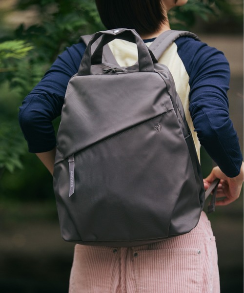 le coq sportif（ルコックスポルティフ）の「le coq sportif/ルコックスポルティフ ６Ｗ０９ リュックサック  A4サイズ 20275（バックパック/リュック・レディース・ピンク/ブラック・FREE）」の6枚目の写真
