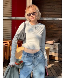 ヘンリーショートロングスリーブTee