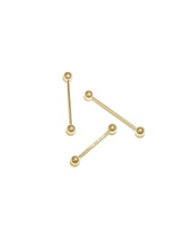 MORPH（モルフ）の「MORPH モルフ バーベル ボディーピアス 16ゲージ 6mm~50mm（ピアス（片耳用））」