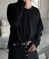 VELNUS（ベルナス）の「【VELNUS】Cropped V-Neck Ribbed Knit Long-Sleeve T-Shirt/クロップド Ｖネック リブニットロングＴシャツ（Tシャツ/カットソー・L）」