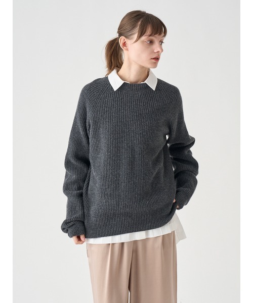 JOHN SMEDLEY（ジョンスメドレー）の「コットンシアーストライプシャツ｜FB137（シャツ/ブラウス・レディース・ホワイト・F）」の10枚目の写真