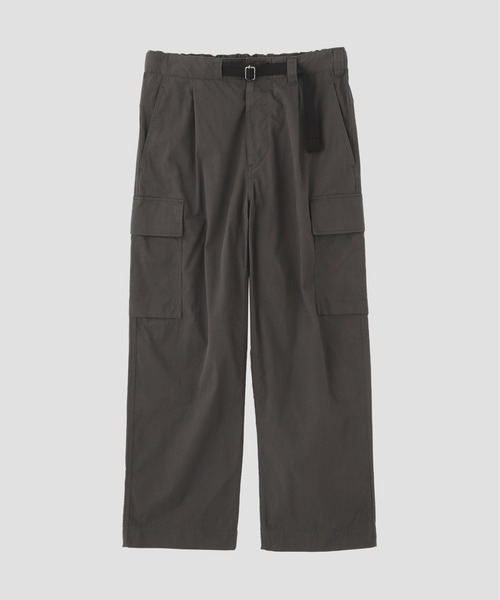 MHL.(エムエイチエル)の「WASHED COTTON NYLON(カーゴパンツ・メンズ・ネイビー/チャコール・LARGE/MEDIUM/SMALL)」の6枚目の写真