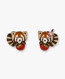 レッサーパンダモチーフ イヤリング