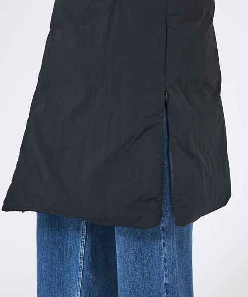 KWD(ケーダブルディー)の「【KWD/ケーダブルディー】ダウンコート/DOWN COAT/アウター/ロング丈(ダウンジャケット/コート・レディース・ベージュ/ブラック・フリー)」の14枚目の写真