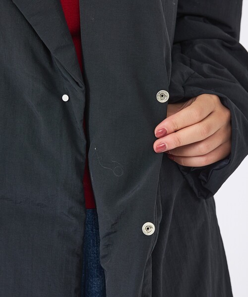 KWD(ケーダブルディー)の「【KWD/ケーダブルディー】ダウンコート/DOWN COAT/アウター/ロング丈(ダウンジャケット/コート・レディース・ベージュ/ブラック・フリー)」の15枚目の写真