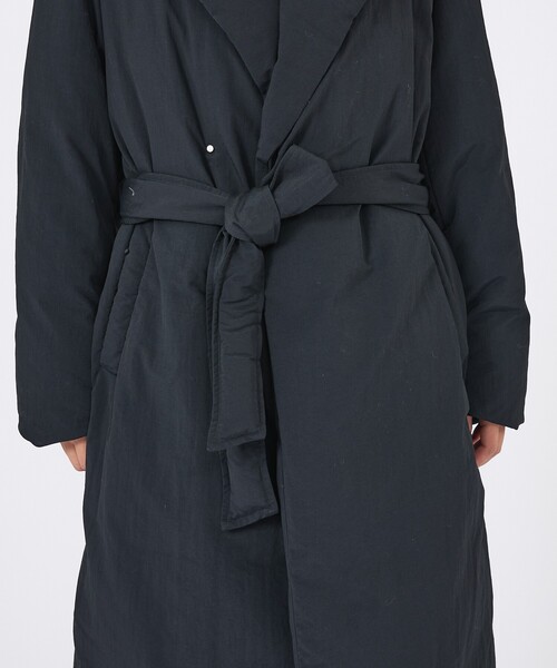 KWD(ケーダブルディー)の「【KWD/ケーダブルディー】ダウンコート/DOWN COAT/アウター/ロング丈(ダウンジャケット/コート・レディース・ベージュ/ブラック・フリー)」の17枚目の写真