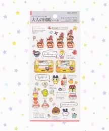 SPINNS(スピンズ)の「【nini toys】≪たまごっち≫大人の図鑑シール/たまごっちのプチプチおみせっち編(ステッカー/テープ)」