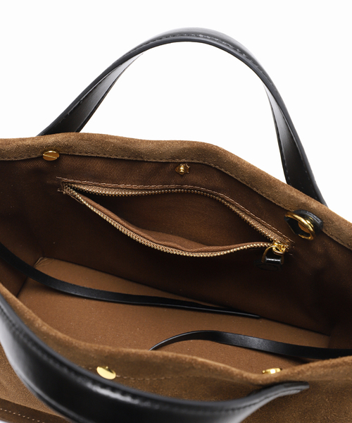 JOURNAL STANDARD relume(ジャーナルスタンダード レリューム)の「【ARTESANOS/アルテサノス】 スエードショルダーBAG(トートバッグ・レディース・キャメル・FREE)」の9枚目の写真