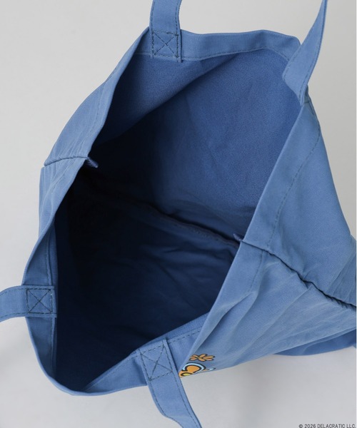 BAYFLOW（ベイフロー）の「【De La Soul】デイジーキャンバストートBAG [一部店舗・WEB限定]（トートバッグ・レディース・チャコールグレー/オフホワイト・FREE）」の9枚目の写真