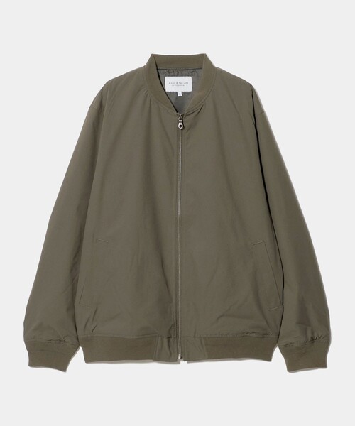 A DAY IN THE LIFE UNITED ARROWS(アデイインザライフユナイテッドアローズ)の「アーバン MA-1<A DAY IN THE LIFE>(MA-1・メンズ・ブラック/モカ/オリーブ・M/XL/L)」の3枚目の写真