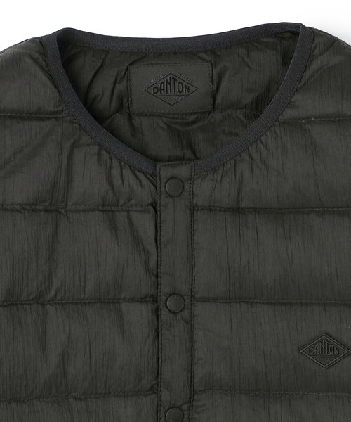 DANTON(ダントン)の「Women's Nylon Taffeta White Goose Inner Down Jacket(ダウンジャケット/コート・レディース・ブラック・XS/M/S)」の3枚目の写真