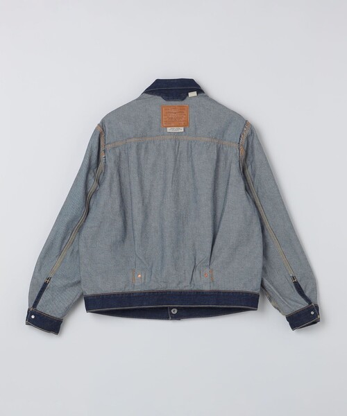 SHIPS(シップス)の「Levis: TYPE 1 TRUCKER NEW SELVE(ブルゾン・メンズ・ロイヤルブルー・MEDIUM/SMALL)」の4枚目の写真