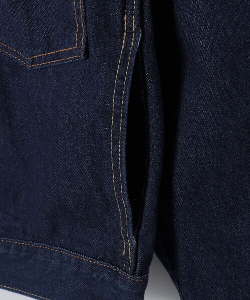 SHIPS(シップス)の「Levis: TYPE 1 TRUCKER NEW SELVE(ブルゾン・メンズ・ロイヤルブルー・MEDIUM/SMALL)」の7枚目の写真