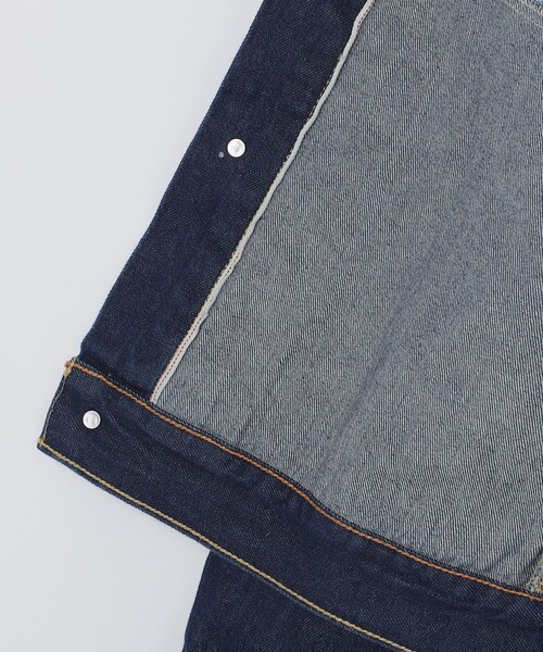 SHIPS(シップス)の「Levis: TYPE 1 TRUCKER NEW SELVE(ブルゾン・メンズ・ロイヤルブルー・MEDIUM/SMALL)」の9枚目の写真