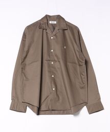 GYMPHLEX | Gymphlex | コットン オープンカラー シャツ MEN(シャツ/ブラウス)