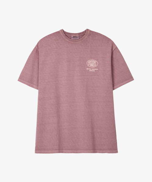 BOOVOOM（ブーブーム）の「[ビッグサイズ]ヴィンテージグレインリディファインドTシャツ（Tシャツ/カットソー・メンズ・ブルー/グレー×ピンク/チャコール・XL/XXL/XXXL）」の19枚目の写真
