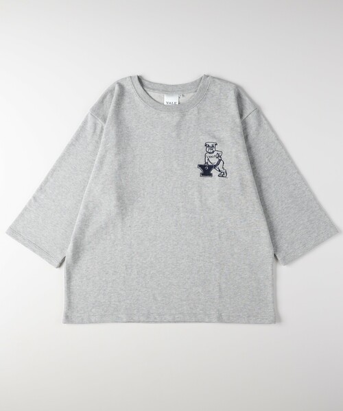 Right-on(ライトオン)の「YELL 7分袖スウェット(Tシャツ/カットソー・メンズ・アイボリー/ネイビー/グレー・04/05/06)」の7枚目の写真