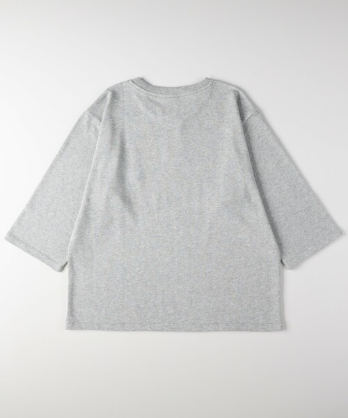 Right-on(ライトオン)の「YELL 7分袖スウェット(Tシャツ/カットソー・メンズ・アイボリー/ネイビー/グレー・04/05/06)」の8枚目の写真