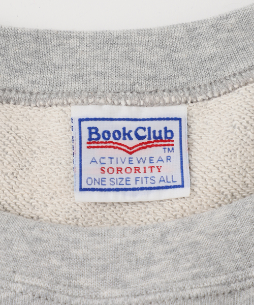 SLOBE IENA(スローブイエナ)の「BOOK CLUB/ブッククラブ SLOBE別注 ホーススウェット 【洗濯機使用可能】(スウェット・レディース・ブラック系その他/ライトグレー・FREE)」の5枚目の写真
