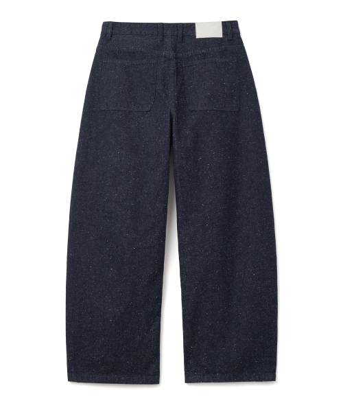 Millo Archive（ミロ アーカイブ）の「リフレクト カーブド NEFF デニムパンツ [インディゴ ブルー]（デニムパンツ・レディース・その他・X-LARGE/SMALL/MEDIUM/LARGE）」の6枚目の写真