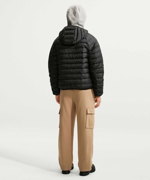 NIKE(ナイキ)の「ナイキ ウィンドランナー メンズ ライトウェイト ダウン マイクロチャネル ジャケット / Nike Windrunner Men's Lightweight Down Microchannel Jacket JA0742-010 Black(ダウンジャケット/コート・メンズ・ブラック・XL/L/M/S/2XL)」の5枚目の写真