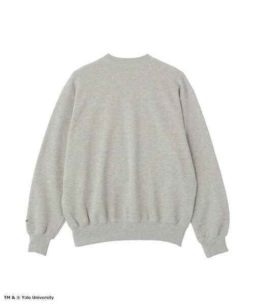 CRAFT STANDARD BOUTIQUE(クラフトスタンダードブティック)の「Yale University スウェットプルオーバー(スウェット・メンズ・杢グレー/ネイビー・M/L)」の5枚目の写真