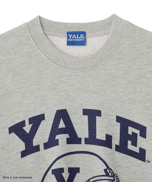 CRAFT STANDARD BOUTIQUE(クラフトスタンダードブティック)の「Yale University スウェットプルオーバー(スウェット・メンズ・杢グレー/ネイビー・M/L)」の6枚目の写真