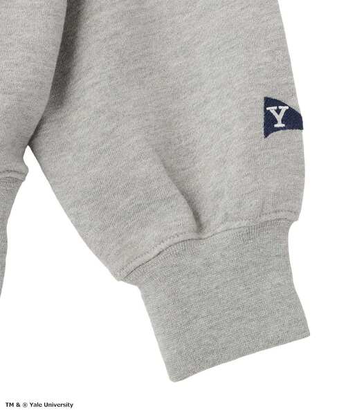 CRAFT STANDARD BOUTIQUE(クラフトスタンダードブティック)の「Yale University スウェットプルオーバー(スウェット・メンズ・杢グレー/ネイビー・M/L)」の7枚目の写真