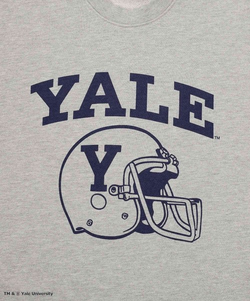 CRAFT STANDARD BOUTIQUE(クラフトスタンダードブティック)の「Yale University スウェットプルオーバー(スウェット・メンズ・杢グレー/ネイビー・M/L)」の10枚目の写真