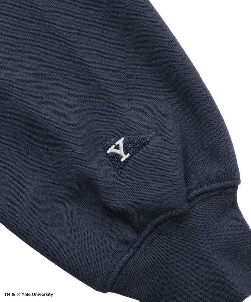 CRAFT STANDARD BOUTIQUE(クラフトスタンダードブティック)の「Yale University スウェットプルオーバー(スウェット・メンズ・杢グレー/ネイビー・M/L)」の11枚目の写真