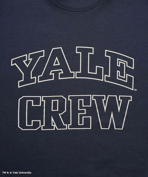 CRAFT STANDARD BOUTIQUE(クラフトスタンダードブティック)の「Yale University スウェットプルオーバー(スウェット・メンズ・杢グレー/ネイビー・M/L)」の12枚目の写真