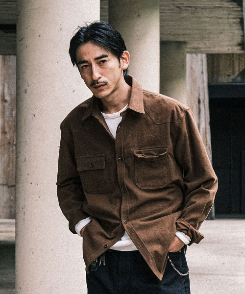 VDR（ブイディアール）の「ROUGHNECK FLANNEL SHIRT [Rawhide]（シャツ/ブラウス・メンズ・その他・MEDIUM/LARGE/X-LARGE）」の6枚目の写真
