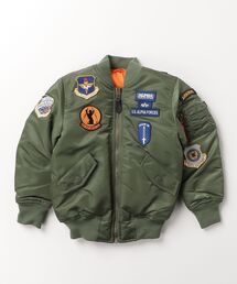 Alpha Industries（アルファインダストリーズ）の「Alpha Industries/アルファ インダストリーズ/YOUTH MA‐1 SQUADRON/ユースサイズ エムエーワン スクワドロン ジャケット（MA-1）」