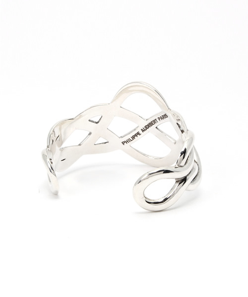 PHILIPPE AUDIBERT（フィリップ オーディベール）の「PHILIPPE AUDIBERT シルバーバングル/201-PHA-br1805（ブレスレット・レディース・シルバー・FREE）」の3枚目の写真