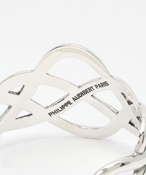 PHILIPPE AUDIBERT（フィリップ オーディベール）の「PHILIPPE AUDIBERT シルバーバングル/201-PHA-br1805（ブレスレット・レディース・シルバー・FREE）」の4枚目の写真
