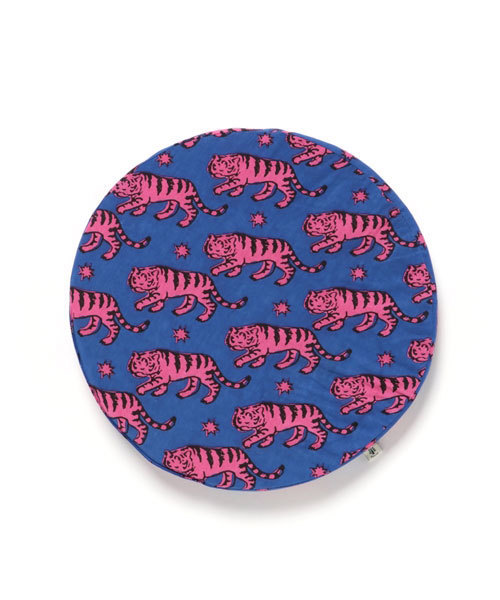 チャイハネ（チャイハネ）の「【チャイハネ】ズーズーラウンドクッション（クッション/クッションカバー・レディース・パープル/ブルー/ピンク/グリーン/グリーン×オレンジ/ブルー系その他/オレンジ/イエロー・FREE）」の11枚目の写真