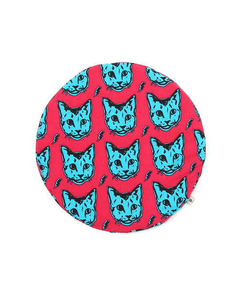 チャイハネ（チャイハネ）の「【チャイハネ】ズーズーラウンドクッション（クッション/クッションカバー・レディース・パープル/ブルー/ピンク/グリーン/グリーン×オレンジ/ブルー系その他/オレンジ/イエロー・FREE）」の16枚目の写真