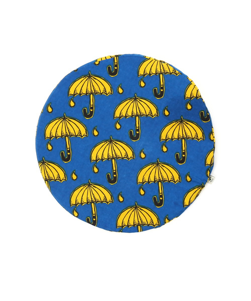 チャイハネ（チャイハネ）の「【チャイハネ】ズーズーラウンドクッション（クッション/クッションカバー・レディース・パープル/ブルー/ピンク/グリーン/グリーン×オレンジ/ブルー系その他/オレンジ/イエロー・FREE）」の4枚目の写真