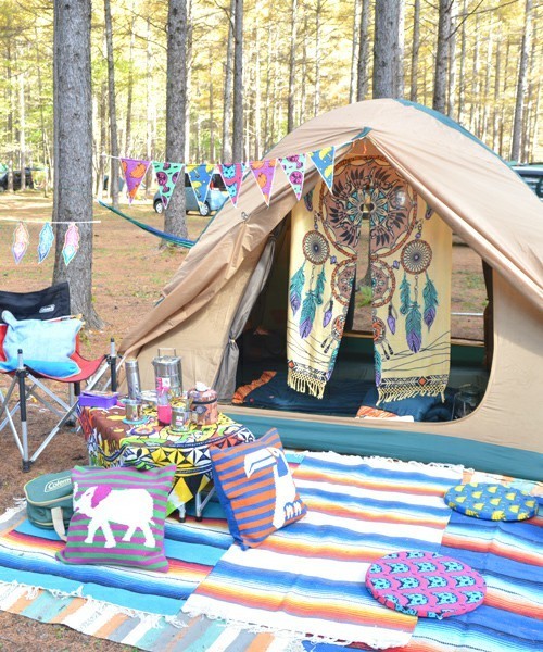 チャイハネ（チャイハネ）の「【チャイハネ】ズーズーラウンドクッション（クッション/クッションカバー・レディース・パープル/ブルー/ピンク/グリーン/グリーン×オレンジ/ブルー系その他/オレンジ/イエロー・FREE）」の9枚目の写真