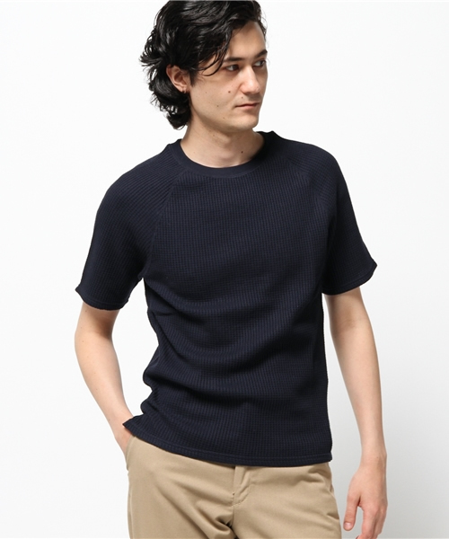 SHIPS GENERAL SUPPLY(シップスジェネラルサプライ)の「SHIPS JET BLUE: サーマルクルーネックカットソー 16SS(Tシャツ/カットソー・メンズ・ホワイト/ネイビー/グレー・MEDIUM/SMALL)」の11枚目の写真