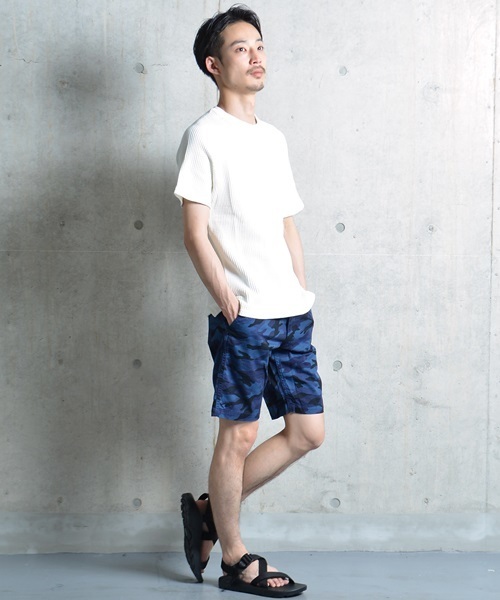 SHIPS GENERAL SUPPLY(シップスジェネラルサプライ)の「SHIPS JET BLUE: サーマルクルーネックカットソー 16SS(Tシャツ/カットソー・メンズ・ホワイト/ネイビー/グレー・MEDIUM/SMALL)」の12枚目の写真