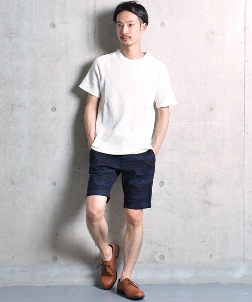 SHIPS GENERAL SUPPLY(シップスジェネラルサプライ)の「SHIPS JET BLUE: サーマルクルーネックカットソー 16SS(Tシャツ/カットソー・メンズ・ホワイト/ネイビー/グレー・MEDIUM/SMALL)」の13枚目の写真