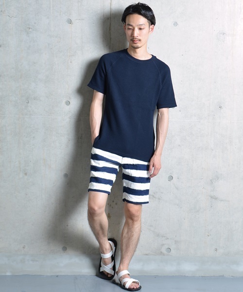 SHIPS GENERAL SUPPLY(シップスジェネラルサプライ)の「SHIPS JET BLUE: サーマルクルーネックカットソー 16SS(Tシャツ/カットソー・メンズ・ホワイト/ネイビー/グレー・MEDIUM/SMALL)」の15枚目の写真